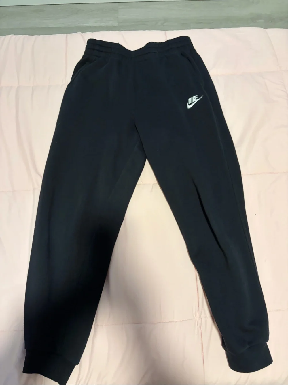 Nike Kids Black Fleece Jogger Pants